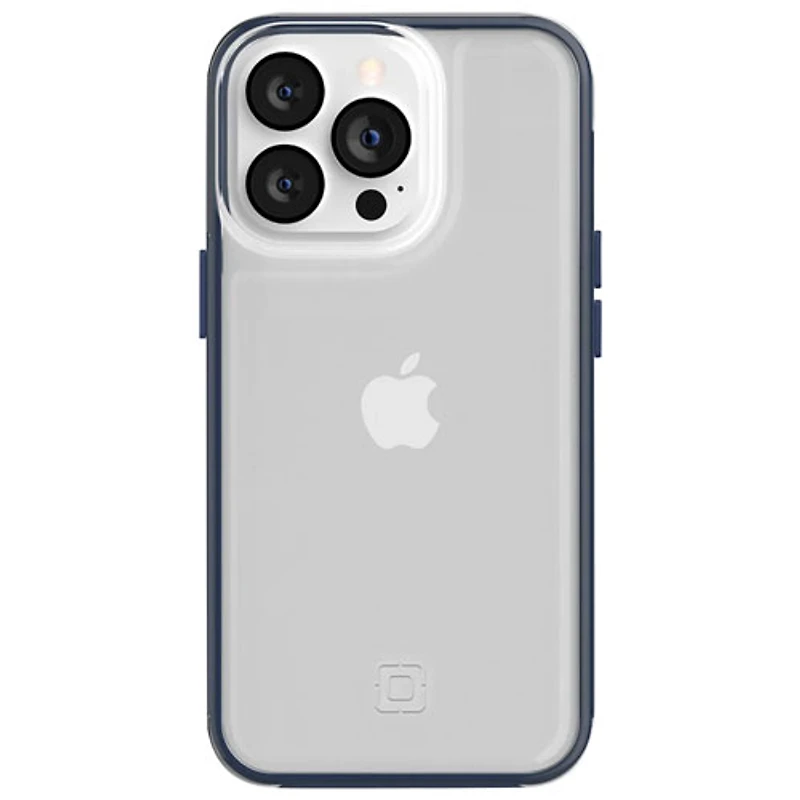 Étui rigide ajusté Organicore d'Incipio pour iPhone 13 Pro Max - Transparent/Bleu marine
