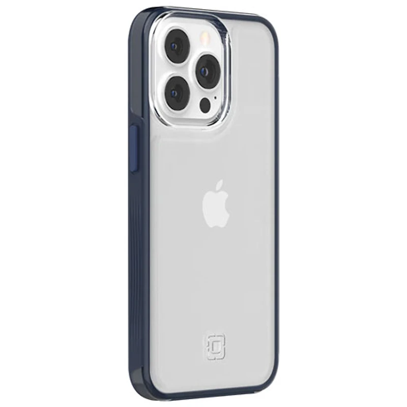 Étui rigide ajusté Organicore d'Incipio pour iPhone 13 Pro Max - Transparent/Bleu marine