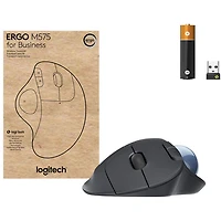 Logitech ERGO M575 Ergonomic Bluetooth Mouse - Graphite