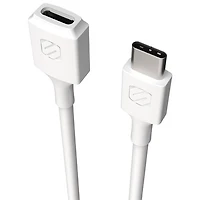 Scosche 0.9m (3 ft.) USB-C Extension Cable - White