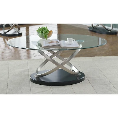 Table basse contemporaine de Brassex - Noir