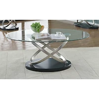 Table basse contemporaine de Brassex - Noir