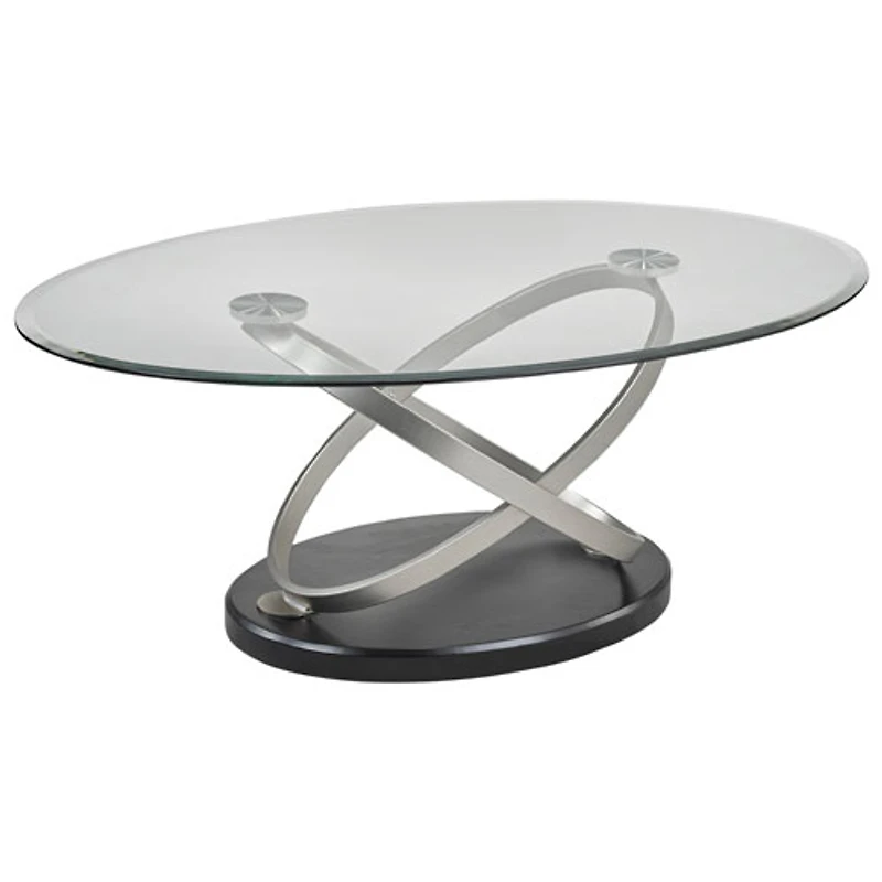 Table basse contemporaine de Brassex - Noir