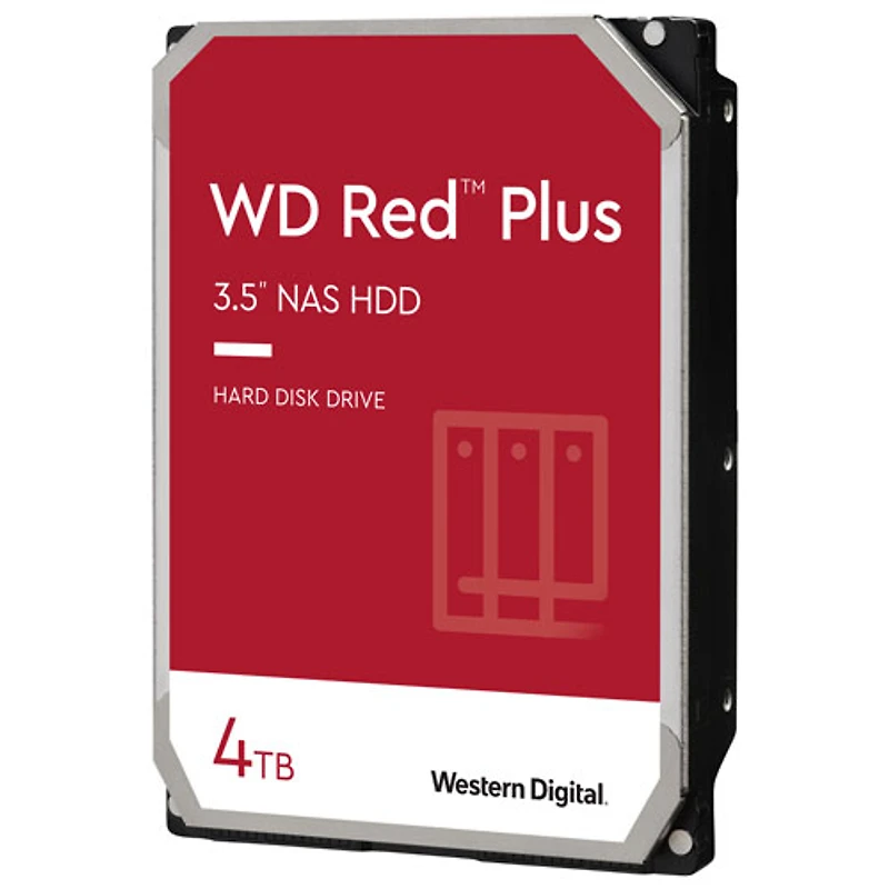 DD interne stockage en réseau SATA 5640 tr/min 4 To Red Plus WD (WDBC9V0040HH1-WRSN)