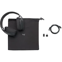 Casque d'écoute sans fil Zone Vibe de Logitech (981-001198) - Graphite