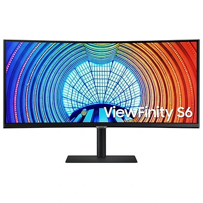 Moniteur ultralarge WQHD de 34 po de Samsung (LS34A654UBNXGO)