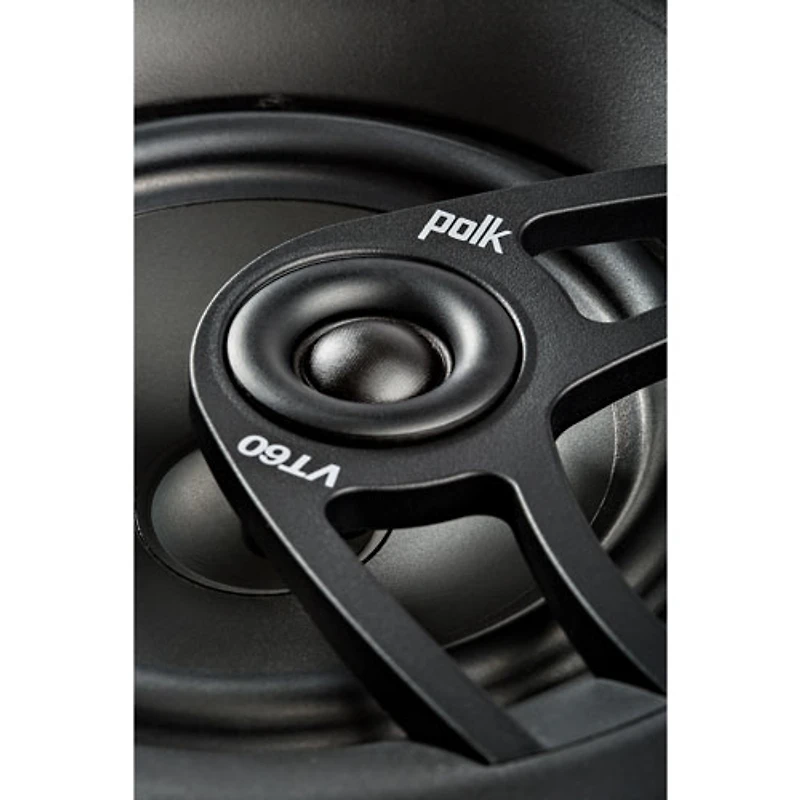 Polk Audio VT60 6.5" In-Ceiling Speaker - Single - Black