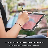 Stylet numérique USB-C Crayon de Logitech pour iPad (2018 et versions ultérieures) - Argenté