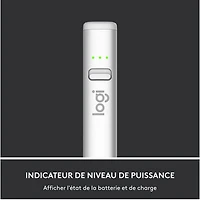 Stylet numérique USB-C Crayon de Logitech pour iPad (2018 et versions ultérieures) - Argenté