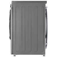Ensemble laveuse et sécheuse électriques haute efficacité de 2,6 pi³ de LG (WM3555HVA) - Gris acier
