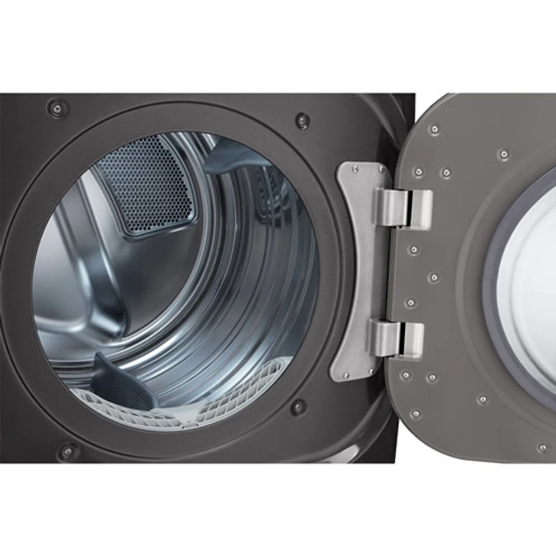 Sécheuse électrique à vapeur de 9,0 pi³ de LG (DLEX8900B) - Acier noir