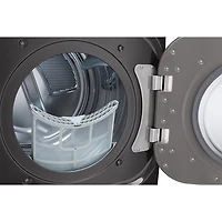 Sécheuse électrique à vapeur de 9,0 pi³ de LG (DLEX8900B) - Acier noir