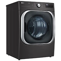 Sécheuse électrique à vapeur de 9,0 pi³ de LG (DLEX8900B) - Acier noir