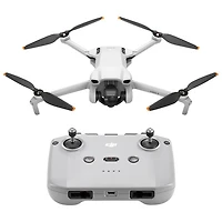 DJI Mini 3 Quadcopter Drone with Remote Control - Grey