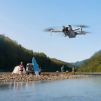 DJI Mini 3 Quadcopter Drone & Remote Control with Built-in Screen (DJI RC) - Grey