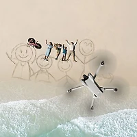 Ensemble Fly More avec quadricoptère Mini 3 de DJI, télécommande et écran intégré (DJI RC) - Gris