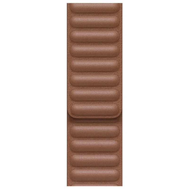 Bracelet en cuir Link pour Apple Watch de 42/44/45/49 mm - Brun alezan