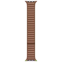Bracelet en cuir Link pour Apple Watch de 38/40/41 mm - Brun alezan - Petit/Moyen