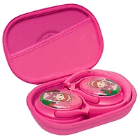Casque d'écoute Bluetooth à suppression du bruit Cosmos+ (Plus) de BuddyPhones pour enfants - Rose