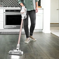 Aspirateur-balai sans sac et sans fil PWRHERO 10S de Tineco - Rose doré