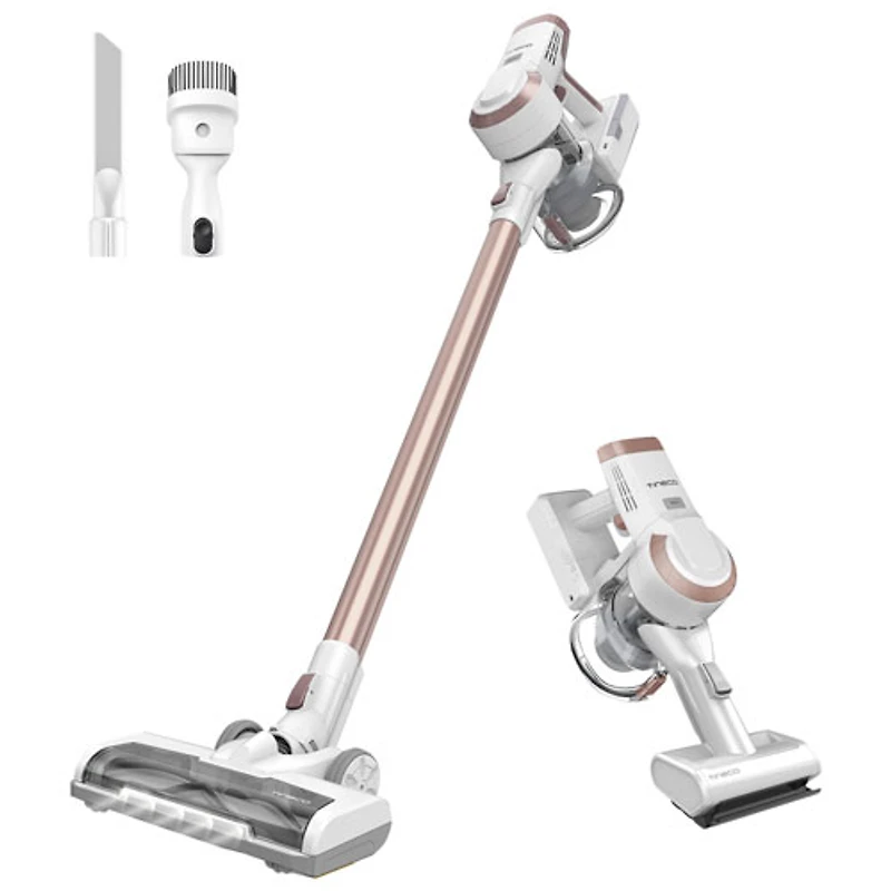 Aspirateur-balai sans sac et sans fil PWRHERO 10S de Tineco - Rose doré