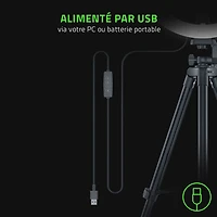 Razer 12" USB LED Ring Light for PC and Mobile Streaming - Black