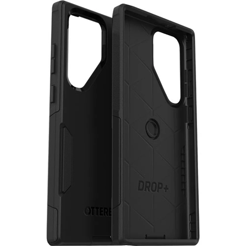Étui rigide ajusté Commuter d'OtterBox pour Galaxy S23 Ultra - Noir