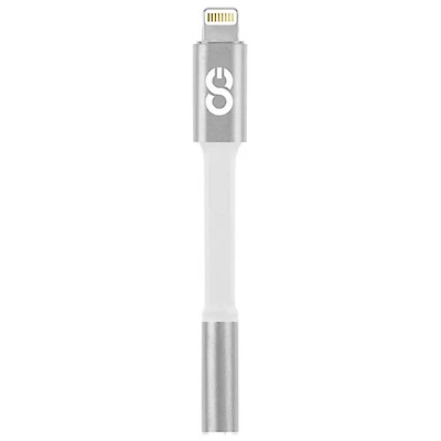 Adaptateur Lightning à prise pour écouteurs de 3,5 mm de LOGiiX (LGX-12822) - Blanc