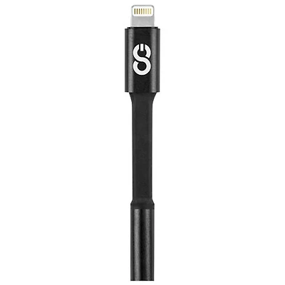 LOGiiX Lightning to 3.5mm Headphone Jack Adapter (LGX-12766) - Black