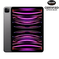 Boîte ouverte - iPad Pro 11 po 256 Go d'Apple avec Wi-Fi (4e génération) - Gris cosmique