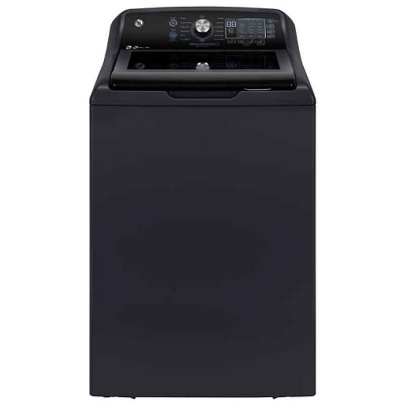 GE 5.3 Cu. Ft. High Efficiency Top Load Washer (GTW690BMTDG) - Diamond Grey