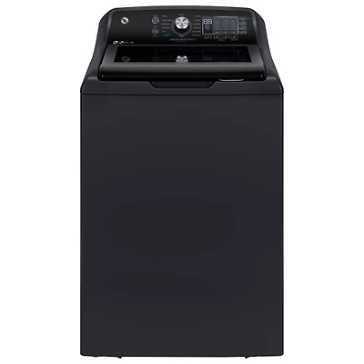GE 5.3 Cu. Ft. High Efficiency Top Load Washer (GTW690BMTDG) - Diamond Grey