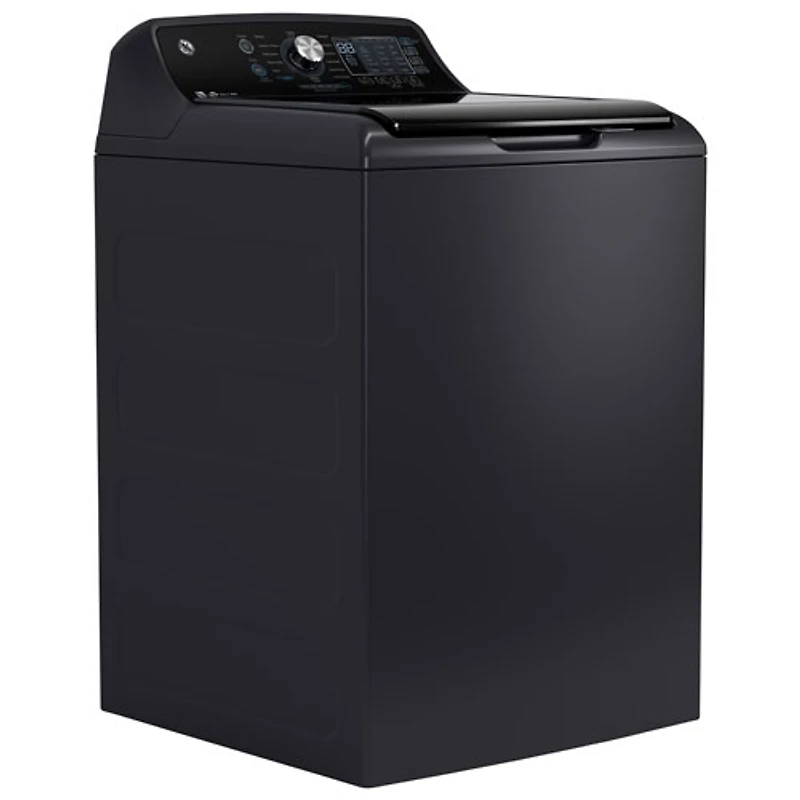 GE 5.3 Cu. Ft. High Efficiency Top Load Washer (GTW690BMTDG) - Diamond Grey