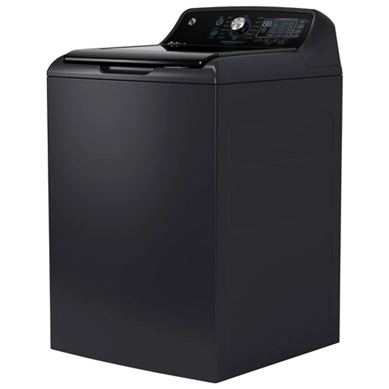 GE 5.3 Cu. Ft. High Efficiency Top Load Washer (GTW690BMTDG) - Diamond Grey