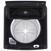 GE 5.3 Cu. Ft. High Efficiency Top Load Washer (GTW690BMTDG) - Diamond Grey