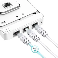 TP-Link Wireless AX1800 Omada Business Wi-Fi 6 In-Wall Gigabit Access Point (EAP615-Wall)