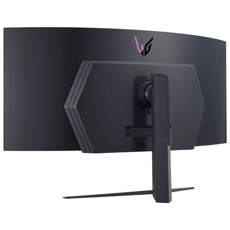 Moniteur jeu G-Sync DELO incurvé QHD GTG 0,03 ms 240 Hz 45 po UltraGear de LG (45GR95QE-B) - Noir