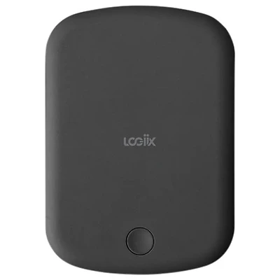 Chargeur portable USB-C de 10 000 mAh Piston Power de LOGiiX avec MagSafe - Noir