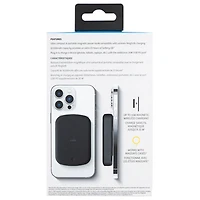 Chargeur portable USB-C de 10 000 mAh Piston Power de LOGiiX avec MagSafe - Noir