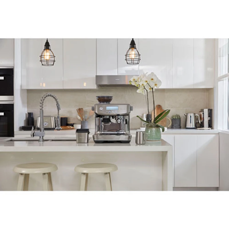 Refurbished (Good) - Breville Barista Pro Espresso Machine with Frother & Coffee Grinder - Brushed Stainless - Remanufactured by Breville