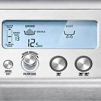 Remis à neuf (Bon état) - Machine à expresso Barista Pro de Breville avec moussoir et moulin à café - Noyer fumé - Reconditionné par Breville