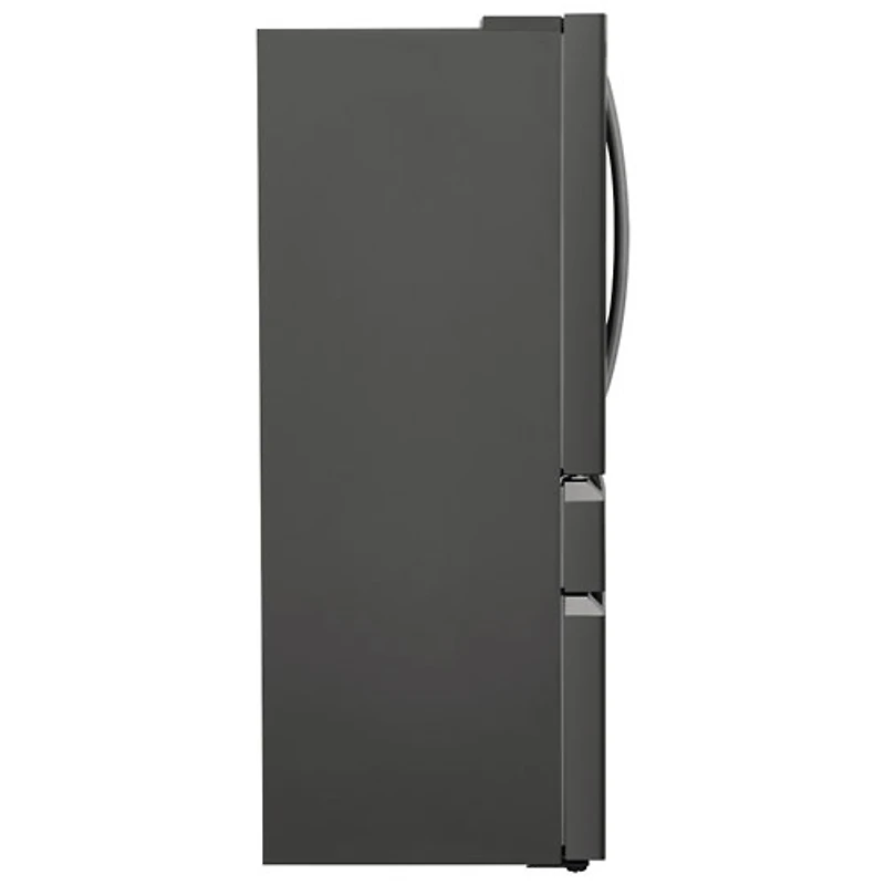 Réfrigérateur à deux portes de 21,5 pi³ de 36 po avec distributeur Gallery de Frigidaire (GRMC2273CD) - Acier inoxydable noir