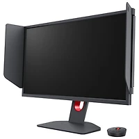 Moniteur de jeu DEL TN HD intégrale 360 Hz 24,5 po ZOWIE de BenQ avec temps de réponse de 1 ms gris à gris (XL2566K)