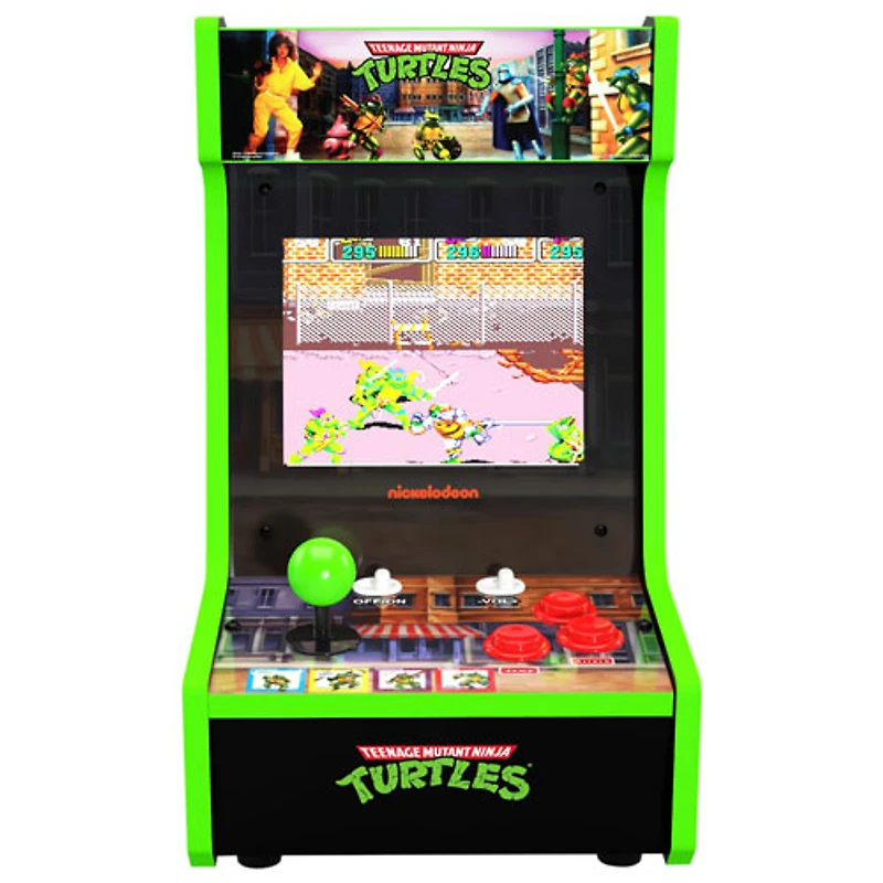 Arcade1Up Teenage Mutant Ninja Turtles Countercade Arcade Machine