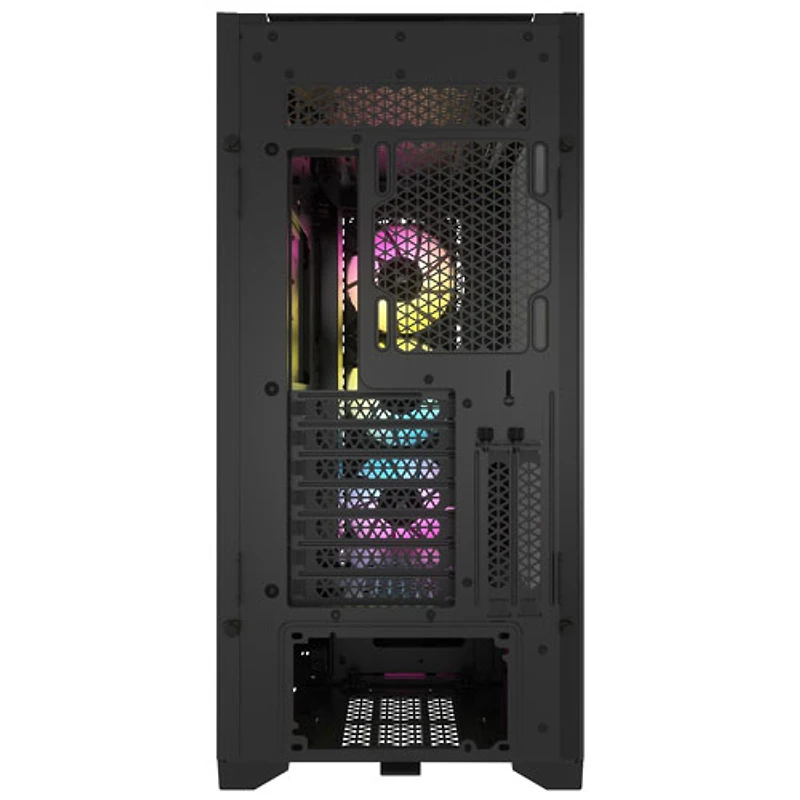 Tour d'ordinateur mi-haute ATX 5000D Airflow à éclairage RVB de Corsair - Noir