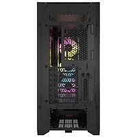 Tour d'ordinateur mi-haute ATX 5000D Airflow à éclairage RVB de Corsair - Noir