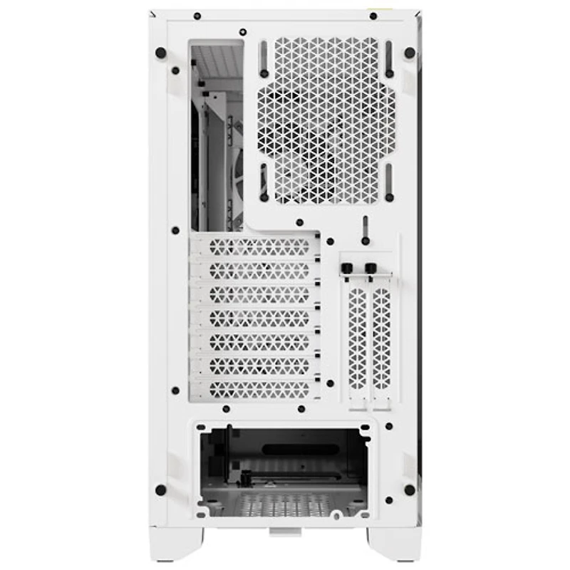 Corsair 4000D RGB Airflow Mid-Tower ATX Computer Case - White