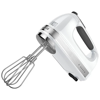 Mélangeur à main à 9 vitesses de KitchenAid (KHM926WH) - Blanc
