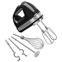 Mélangeur à main à 9 vitesses de KitchenAid (KHM926OB) - Noir onyx