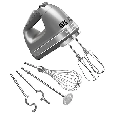 KitchenAid 9-Speed Hand Mixer (KHM926CU) - Contour Silver